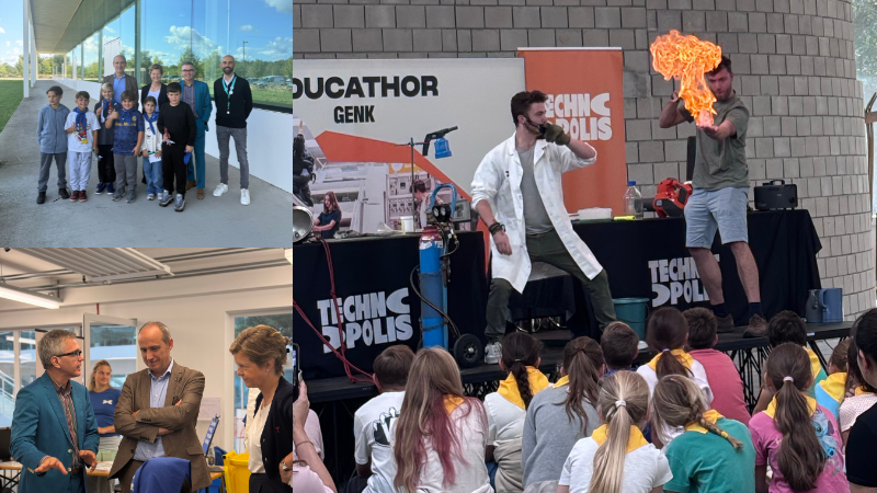 Technopolis et EducaThor étendent les journées « WOW » à Genk