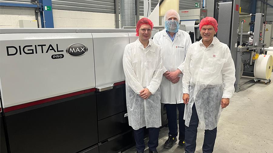 Desmedt Labels investit dans la Digital Pro MAX hybride de Mark Andy