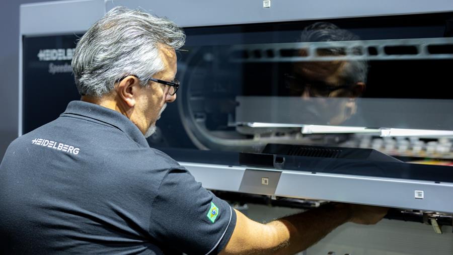 Heidelberg haalt meer dan 30 miljoen euro orders op tijdens Expoprint