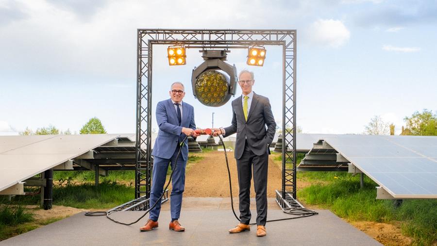 Roularta opent zonnepark met bijna 3.000 zonnepanelen
