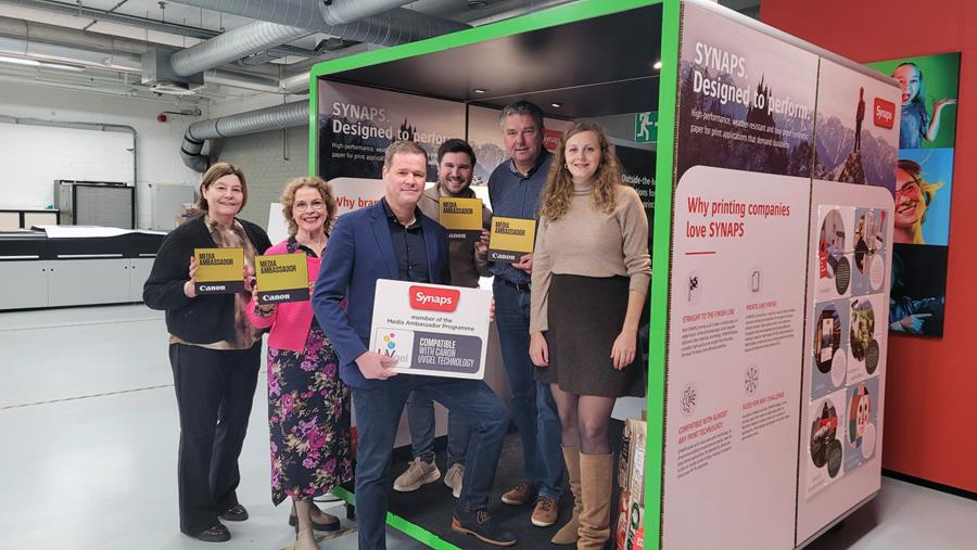 Le papier synthétique d'Agfa fait partie du programme Canon Media Ambassador