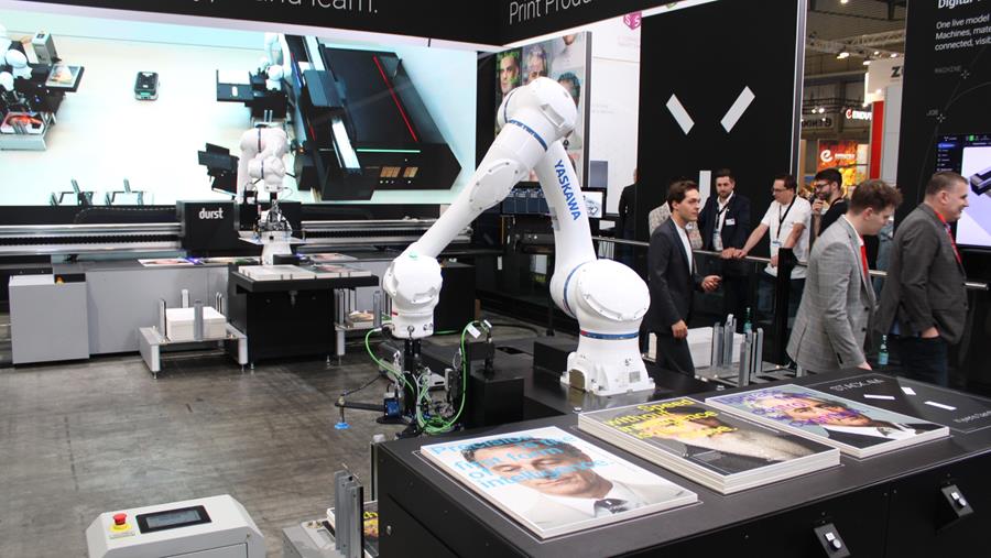 Durst op Fespa: “Eén geïntegreerd systeem, één productieplatform”