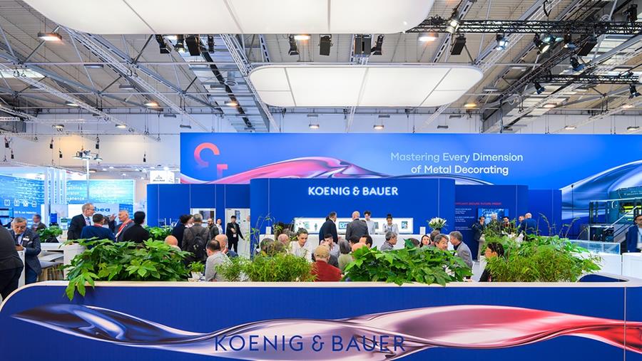 Koenig & Bauer zet technologische bakens uit op Metpack