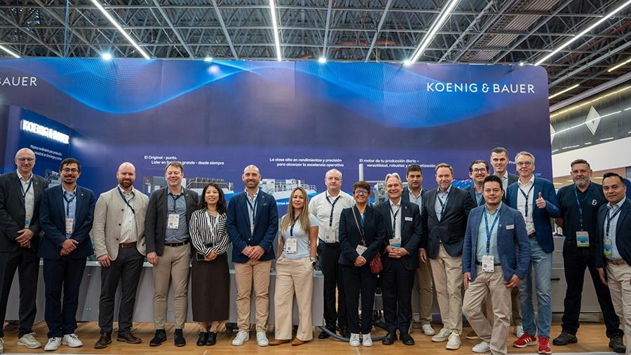 Koenig & Bauer sur Expográfica : "Une vague d'investissements grâce à des solutions complètes"